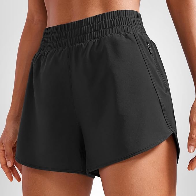 High Waist Running Shorts