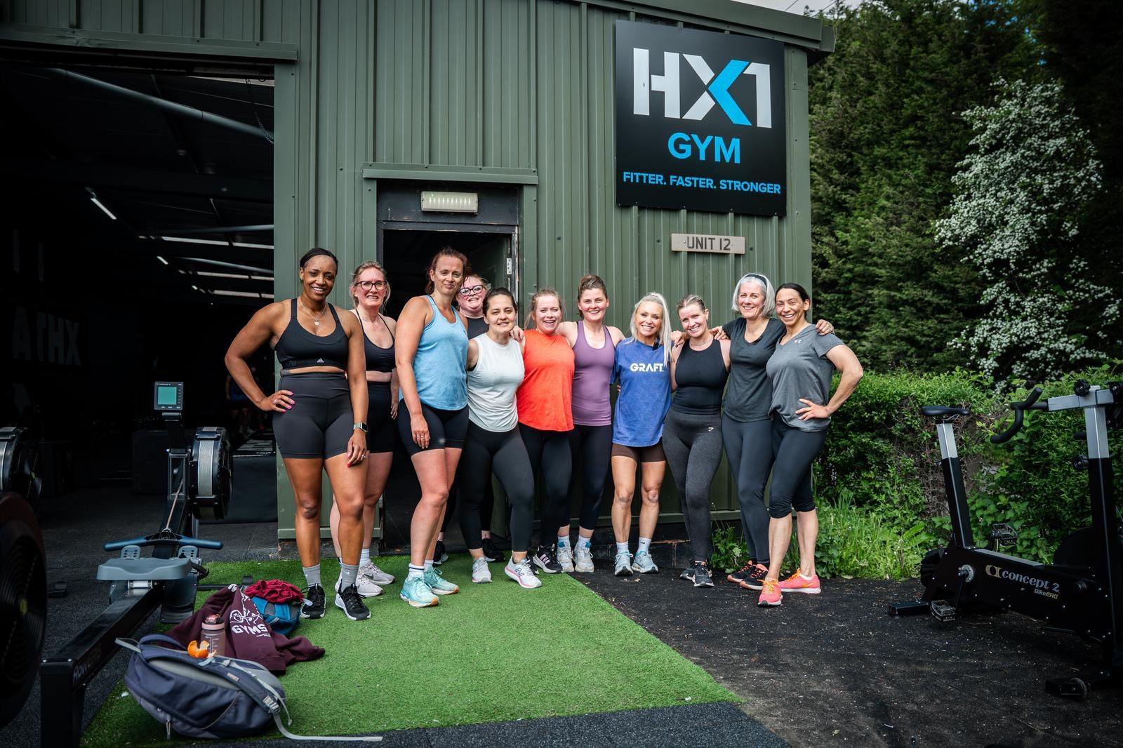 Small group training at HX1 Gym