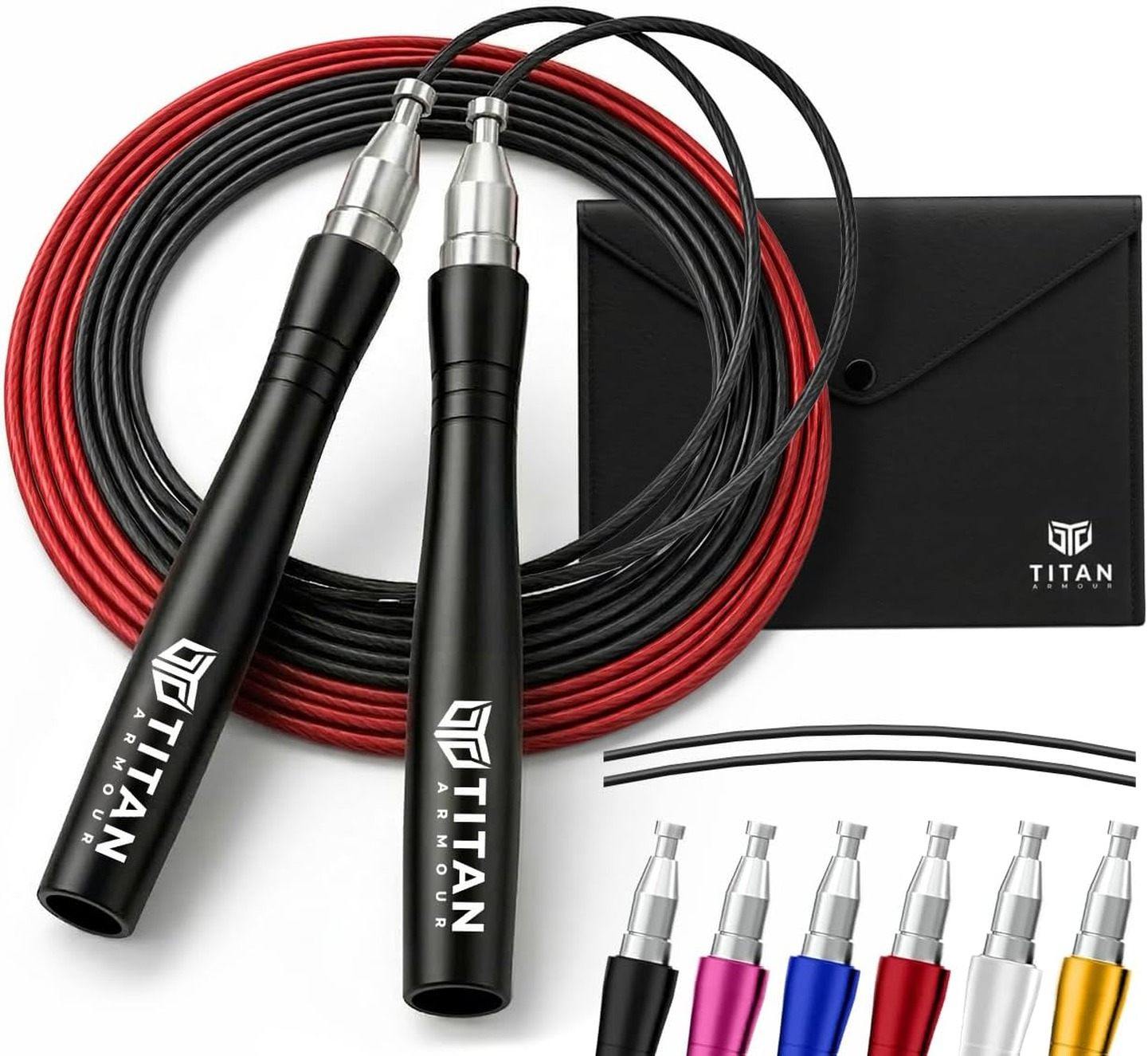 Adjustable skipping rope